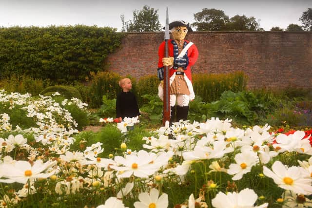AHe uo, m'hearty - visitor to Sewerby meets a pirate