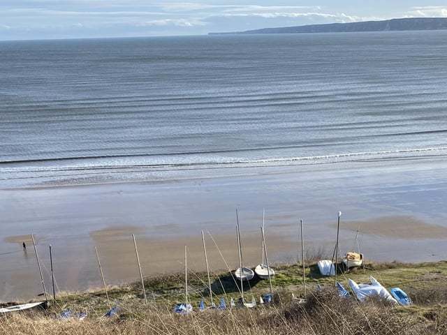 Filey sailing boats.