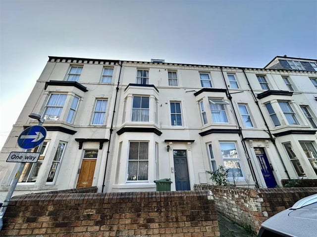 This six bedroom and four bathroom terraced house is for sale with Colin Ellis with a guide price of £240,000.