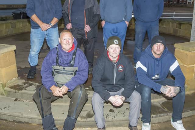 At the opening WSAA match are, back, from left Dave Perrett, Willian Atkinson, Dylan Goldsmith, Col Stainthorpe; front, from left Peter Horbury, Brian Harland & Neil Eglon.