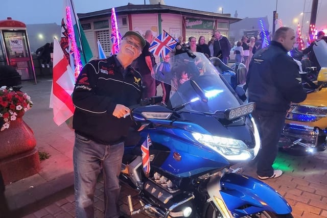 Scarborough's Honda Goldwing Light Display came to town over the weekend.