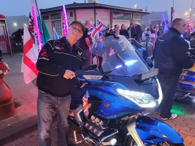Scarborough's Honda Goldwing Light Display came to town over the weekend.
