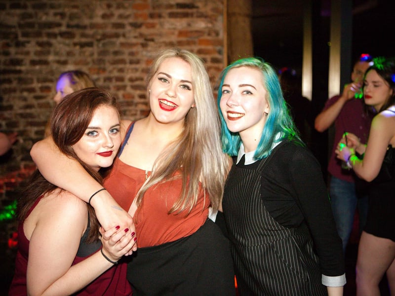 Vanessa, Ellie & Lauren owning the dance floor in Blue Lounge