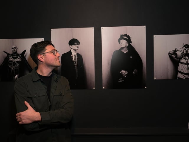 Aidan Brooks views his work