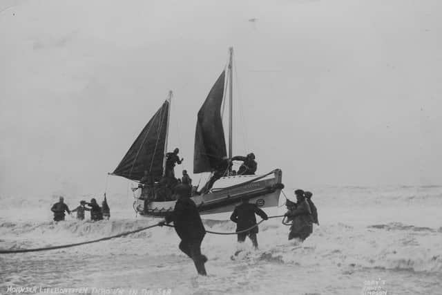 The Ellen and Margaret of Settle lifeboat. Photo: J R Gelsthorpe