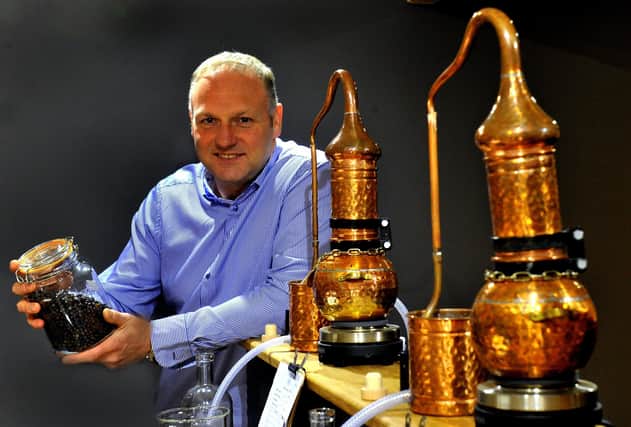 Matt Stewart, director at Rare Bird Distillery in Talbot Yard, Malton