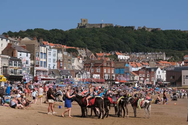 This weekend will be sunny, warm and mostly dry on the Yorkshire coast, according to the Met Office. Photo: Richard Ponter.