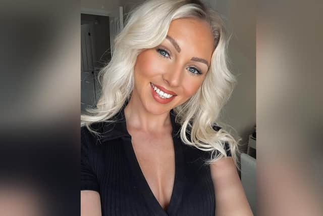 Keeley Clarkson, 25, from Scarborough will be taking part in the London Marathon in April to raise money for Hospice UK after experiencing herself the work they do.