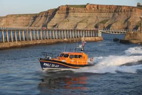 Lois Ivan, Whitby RNLI's new Shannon Class lifeboat.
picture: RNLI/Ceri Oakes