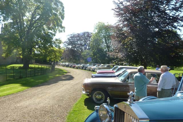 Cars at Scampston