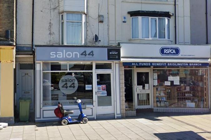 Salon 44 is located on Quay Road, Bridlington.