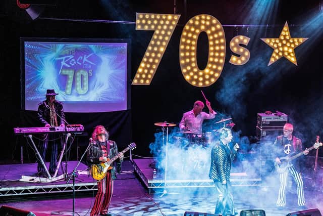 Let’s Rock The 70s is a sensational live and colourful tribute show. Photo: Lozzom
