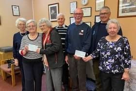 Danes Dyke and Keld Close community group have raised £500 for Scarborough RNLI