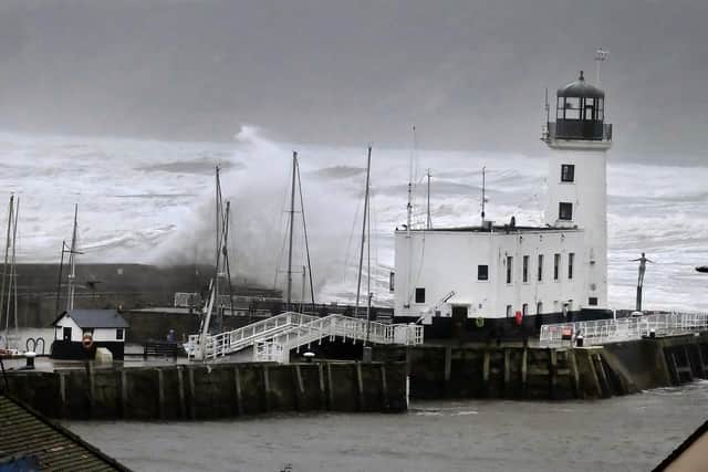 A yellow weather warning for thunderstorms has been issued for Scarborough, Whitby and Bridlington today, which is in place from 12pm until 8pm. Photo: Richard Ponter.