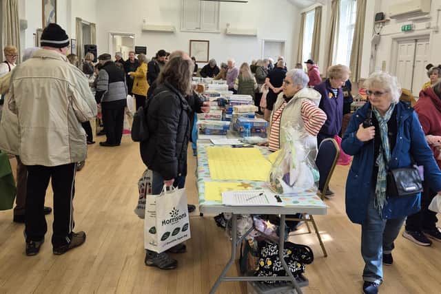 Trustees held a successful fundraising event for the library which raised £3,000