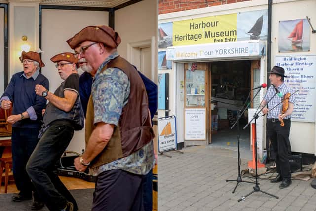The event will include clog dancing and sea shanties.