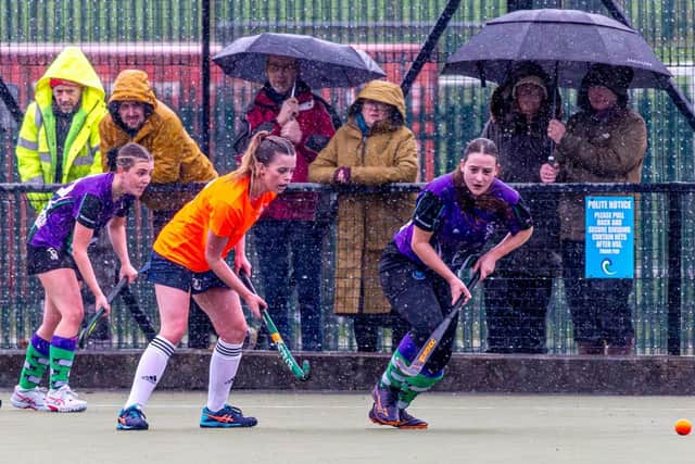 Whitby Ladies and Danby battled it out in a goalless derby on Saturday. Photo by Brian Murfield