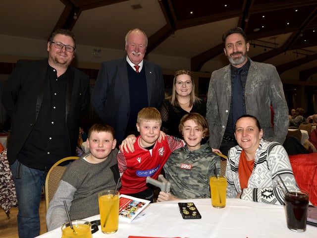 Boro's Trevor Bull, Rhiannon Hunt and Jono Greening meet Scarborough Athletic Seagulls