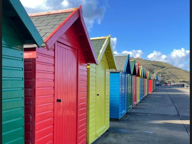 A colourful view sent by a Whitby reader.