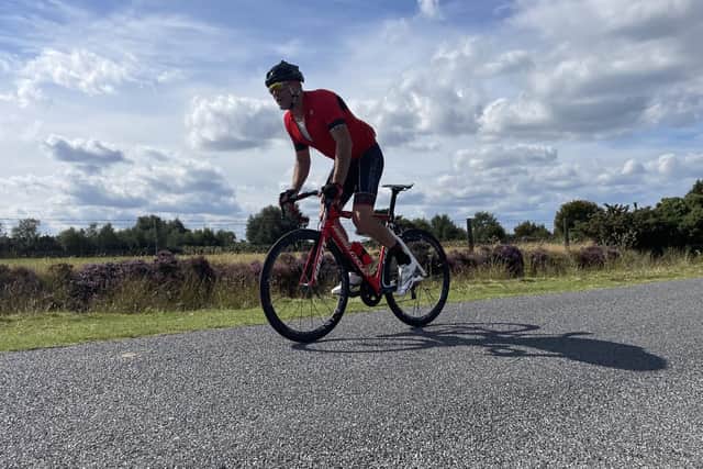 Whitby cyclist Robert Wilson.
