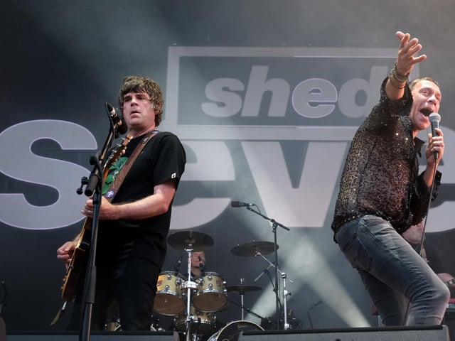 The concert was Shed Seven's biggest Yorkshire show to date