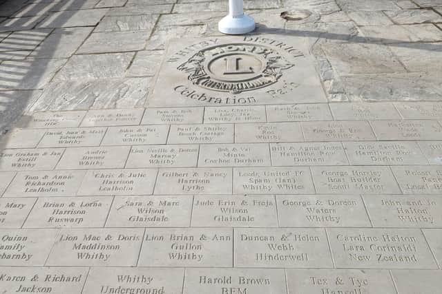 Whitby Lions celebration path. Photo submitted