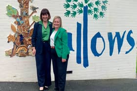 Rachel Reeves and Scarborough and Whitby candidate Alison Hume in Scarborough.
picture: Local Democracy Reporting Service