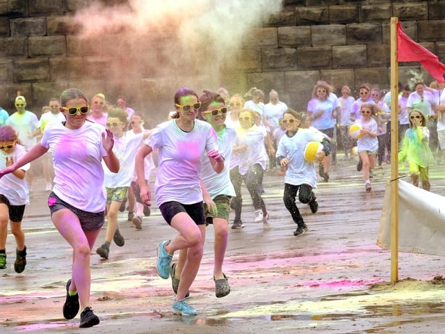 A dash to the line.
