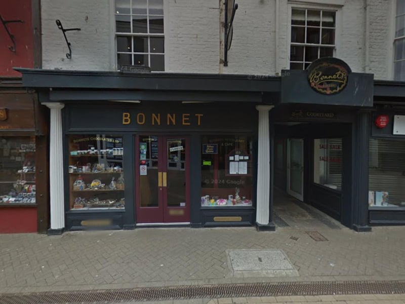 Bonnet's of Scarborough is located on Huntriss Row and received 4 votes.