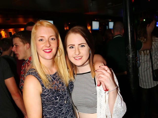 Becca & Jess enjoying Scarborough's night life