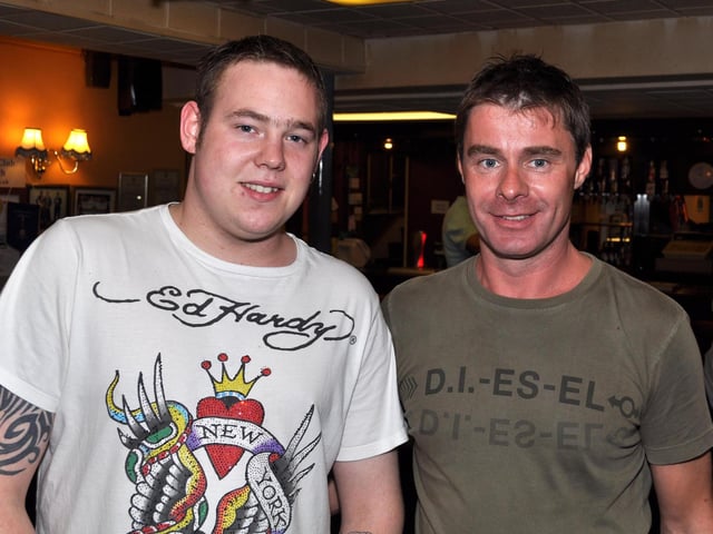 Paul and Oliver in The Corporation Club!