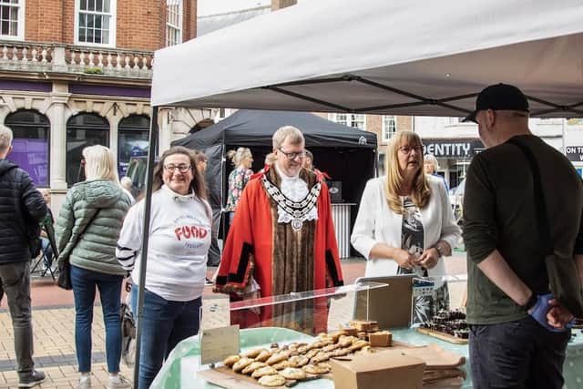 The Mayor of Bridlington, Councillor John Arthur and Mayoress Mrs Diane Arthur visited the previous food festival. Photos courtesy of Richard Bacon.