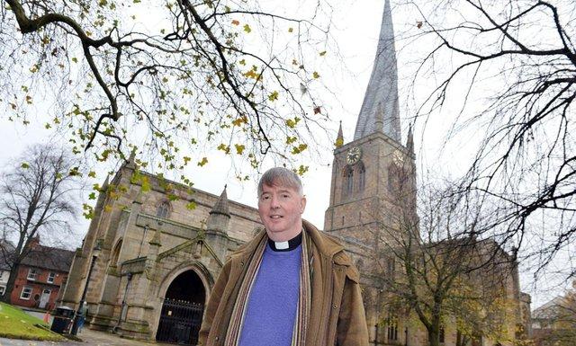 What is the name of the Crooked Spire's vicar?