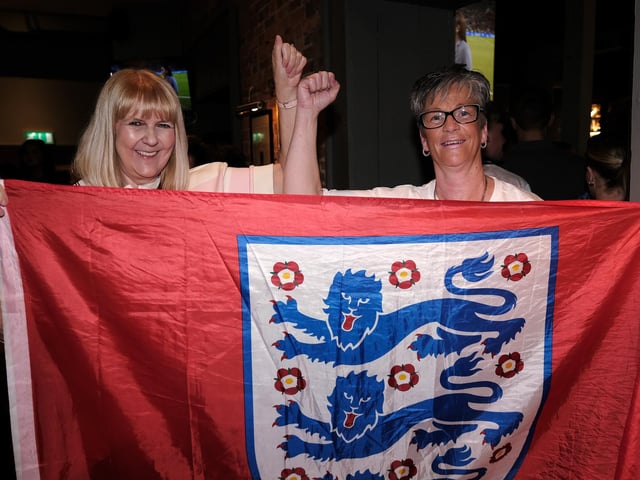 Fans watching at The Scarborough Flyer.