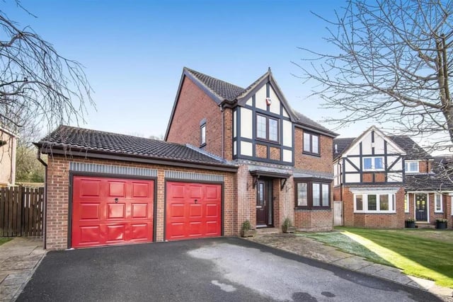 This four bedroom, three bathroom detached home is for sale with Hunters for £450,000.