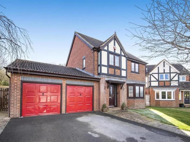 This four bedroom, three bathroom detached home is for sale with Hunters for £450,000.