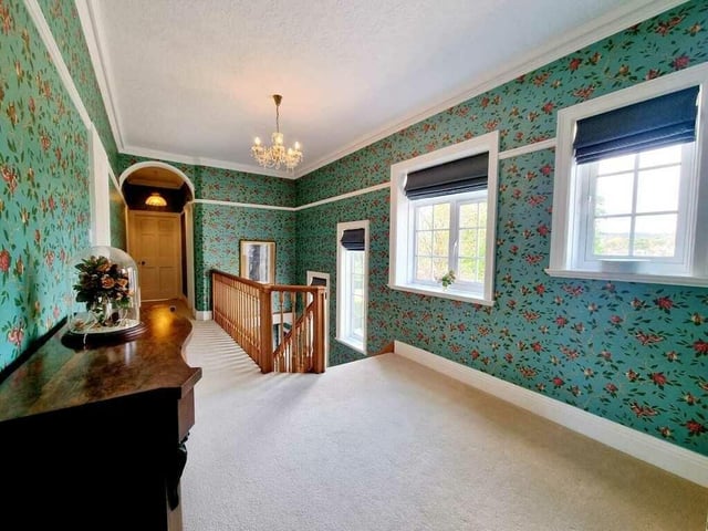 The first floor landing of the property leads to four double bedrooms and two bathrooms.
