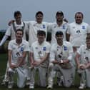 Scalby 2nds show off their Cayley Cup after the dramatic success against Cayton 2nds.