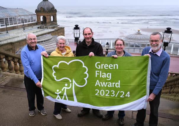 South Cliff Gardens is celebrating after receiving a Green Flag Award.