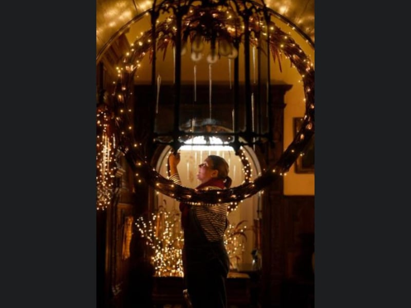 Burton Agnes Halls' Christmas opening will run from now until Saturday December 23, from 11am until 5pm daily.