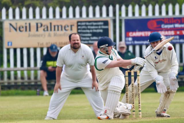 A home batter goes on the attack in the YPLN Championship (East) clash at Dukes Park.