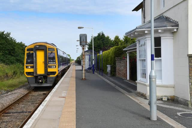 Bempton Railway Station has a new customer display screen, so that information will be clearer for passengers with visual impairments