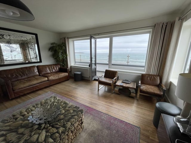 A great place to relax, with the sound of waves in the background....