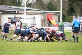 Scarborough RUFC earned a superb win on the road at pontefract. PHOTO BY CHARLIE HOPPER