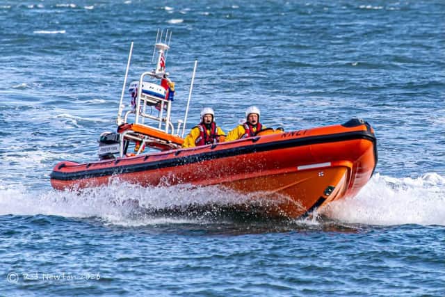 It was the first call out for Flamborough RNLI's new lifeboat Forever Yibba (B-959).