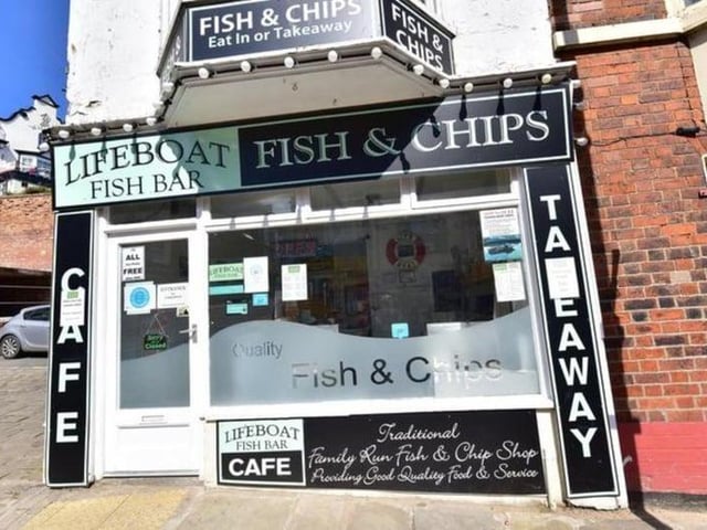 In first place is Lifeboat Fish Bar, located on Eastborough. One Tripadvisor review said: "The fish was perfectly cooked and fell onto our forks. Mushy peas first class. The other thing was that all four dishes came to the table piping hot - especially the chips. We can't speak highly enough of The Lifeboat."