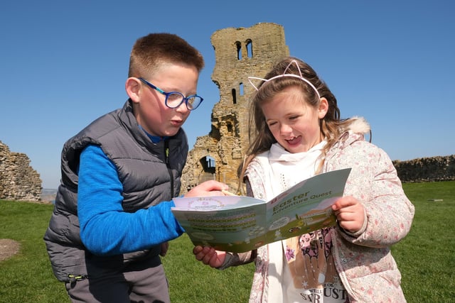 Reuben and Imogen on their quest