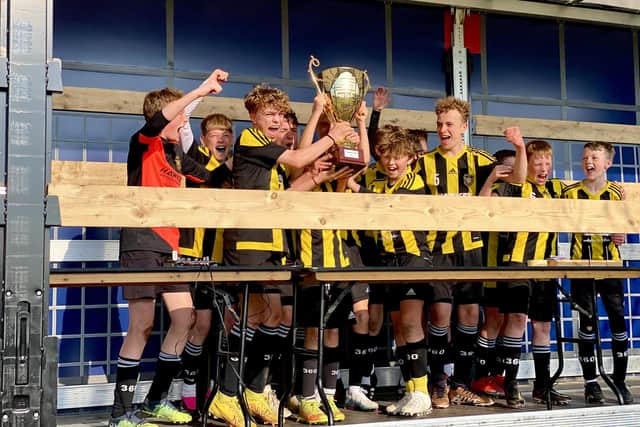 ​Hawkes 360 Under-13s hot-shots soar to glory in French tournament