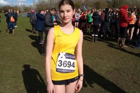 Erin Gummerson won a bronze medal at the Northern Athletics event last weekend.