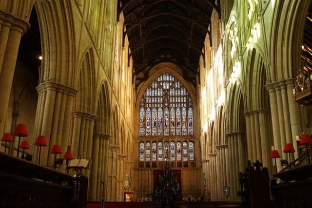 The Priory Church in Bridlington is the perfect venue for an Advent Craft Fair because of it's size and atmosphere.